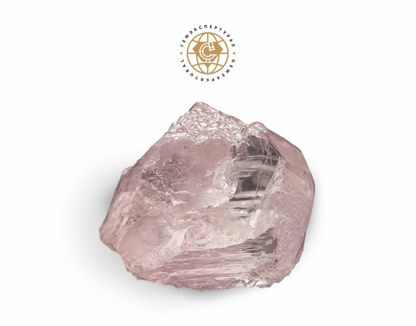 Розовый алмаз Lucara Diamond